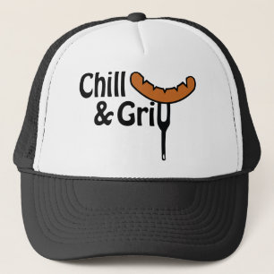 Chill and Grill Trucker Hat