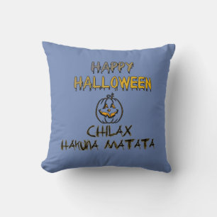 Chill and Relax Happy Halloween Collection Cushion