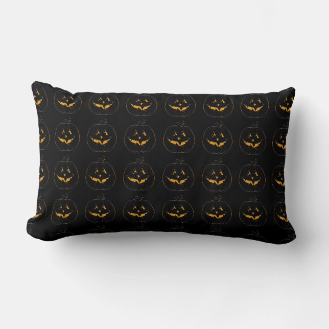 Chill and Relax Happy Halloween Collection Lumbar Cushion (Front)