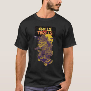 Chill and Thrill   Bold Men's Statement T-Shirt 👕