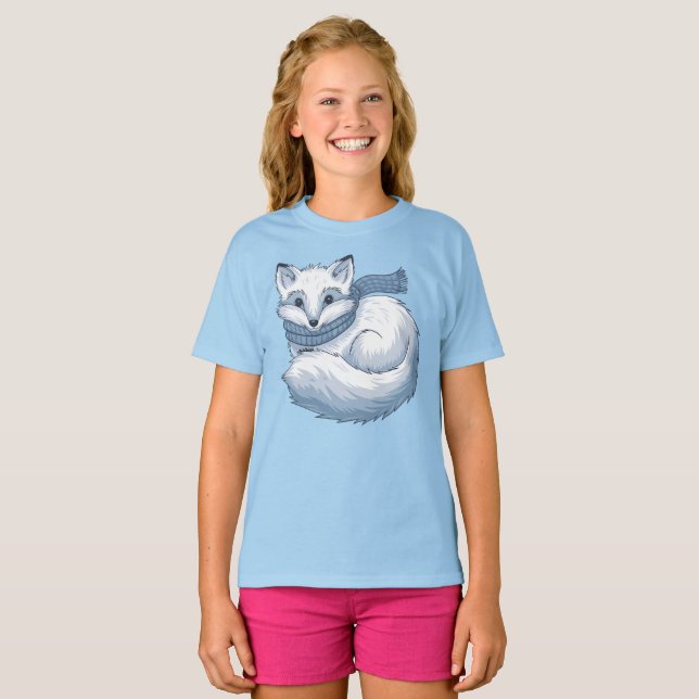 Chill Arctic Fox T-Shirt (Front Full)