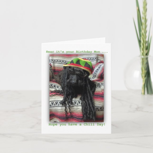 Chill Birthday Card (Front)