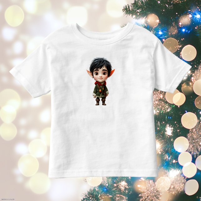 Chill Boy Christmas Elf Toddler's Tee (Creator Uploaded)