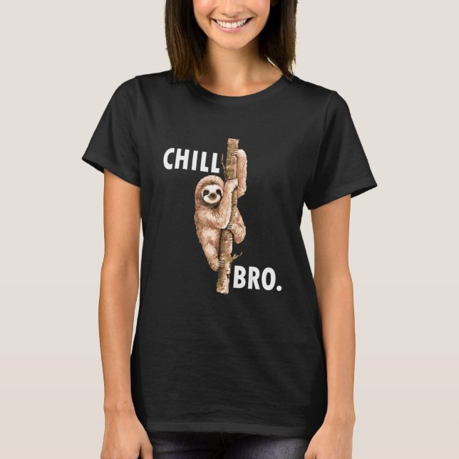 Chill Bro Hipster Relax Con Boys & Girls T-Shirt (Front)