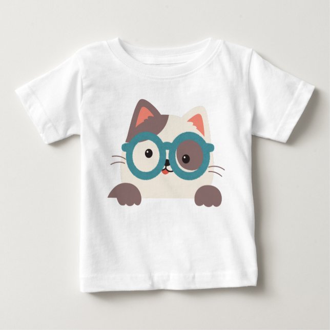 Chill Cat Baby T-Shirt (Front)