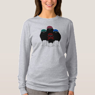 Chill Crows Long Sleeve Women's T-shirt