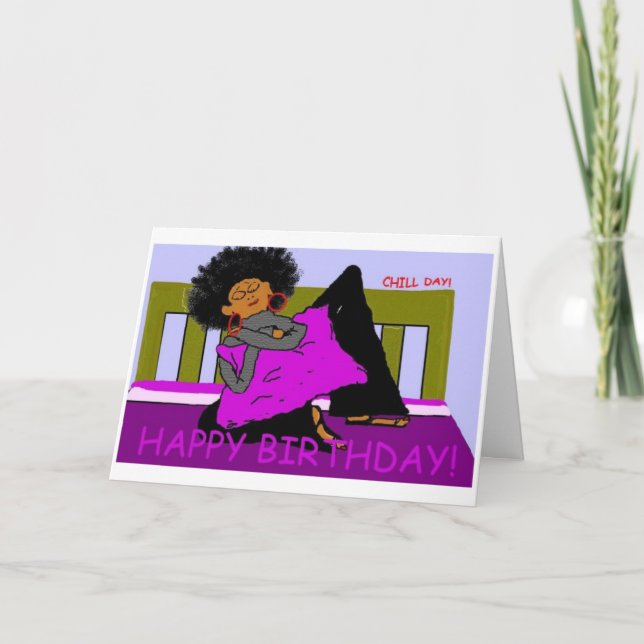 Chill day! card (Front)