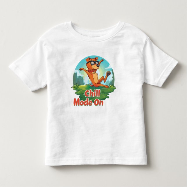 Chill Dog Mode T-Shirt (Front)