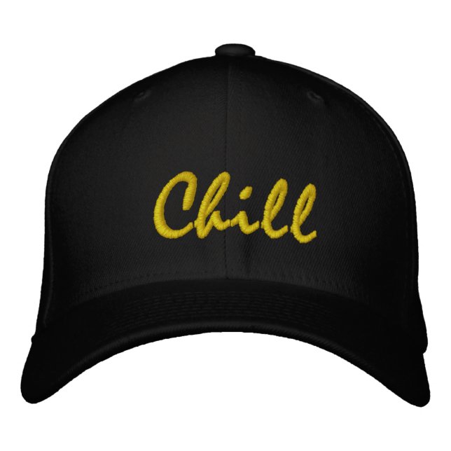 chill embroidered hat (Front)