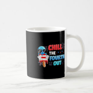 Chill Fourth Out Ice Cream Popsicle 4th July Indep Coffee Mug