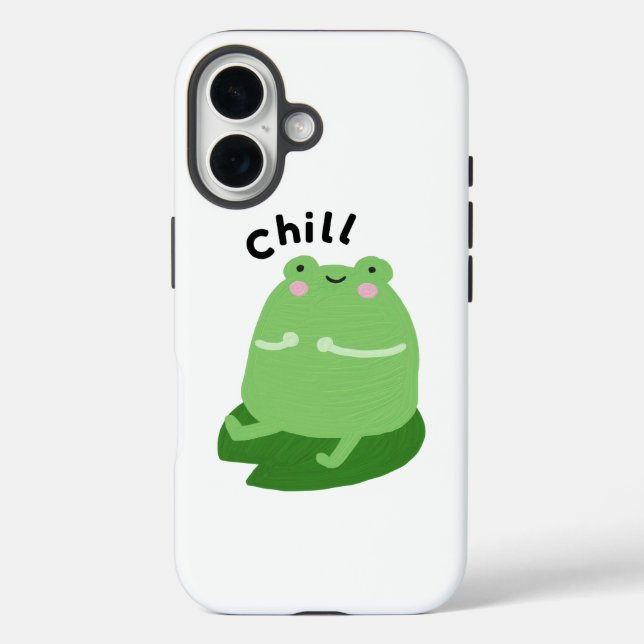 Chill Frog Phone Case (Back)
