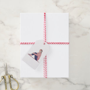 Chill Girl with Music – Lo-Fi Pastel Aesthetic Gift Tags