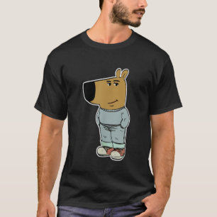 Chill Guy Meme Character Funny Chill Guy Dog Meme T-Shirt