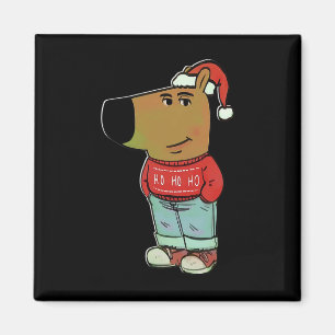 Chill Guy - My New Character Meme Christmas Chill Magnet