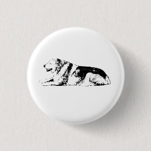 Chill Icon, Friendly Flair 3 Cm Round Badge
