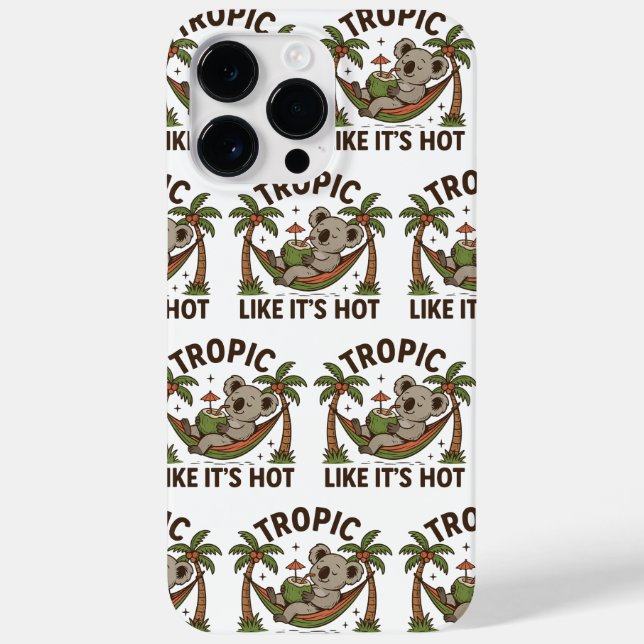  Chill Koala Vibes Case-Mate iPhone Case (Back)