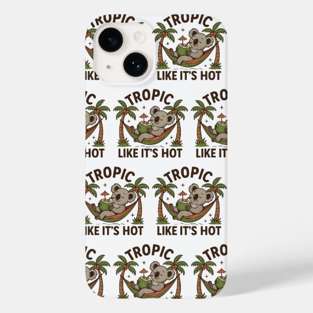  Chill Koala Vibes Case-Mate iPhone Case (Back)