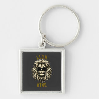 Chill Lion King Key Ring