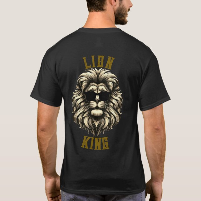Chill Lion King T-Shirt (Back)