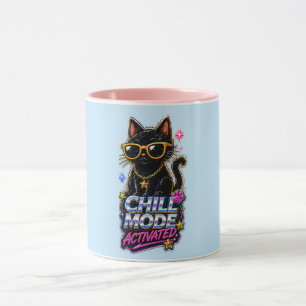 Chill Mood Activated – Funny Relaxing Vibes Quote  Mug