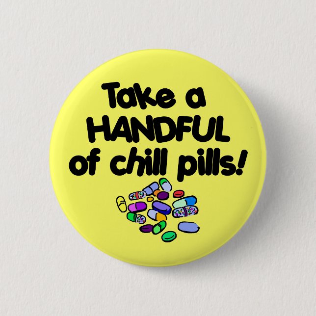 Chill Out Button (Front)