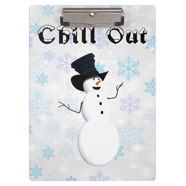Chill Out Clipboard (Front)
