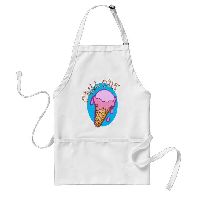 Chill Out Ice Cream Apron (Front)