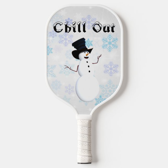 Chill Out Pickleball Paddle (Front)