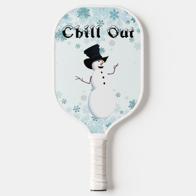 Chill Out Pickleball Paddle (Front)