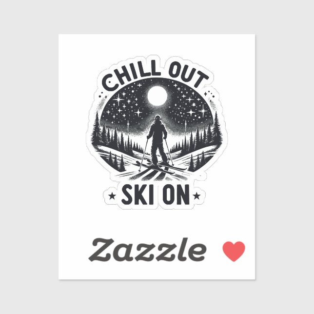 Chill out Ski on (Sheet)