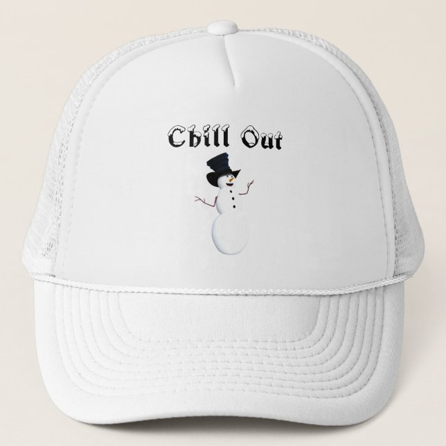 Chill Out Trucker Hat (Front)