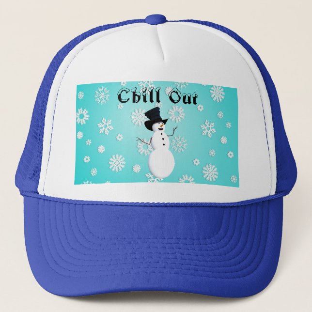 Chill Out Trucker Hat (Front)