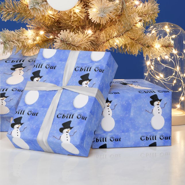 Chill Out Wrapping Paper (Holidays)