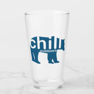 Chill Outdoors Bear Glass