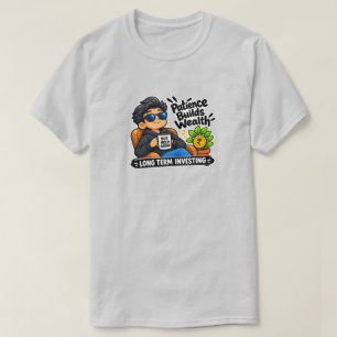 chill patience for longterm Investing investor T-Shirt