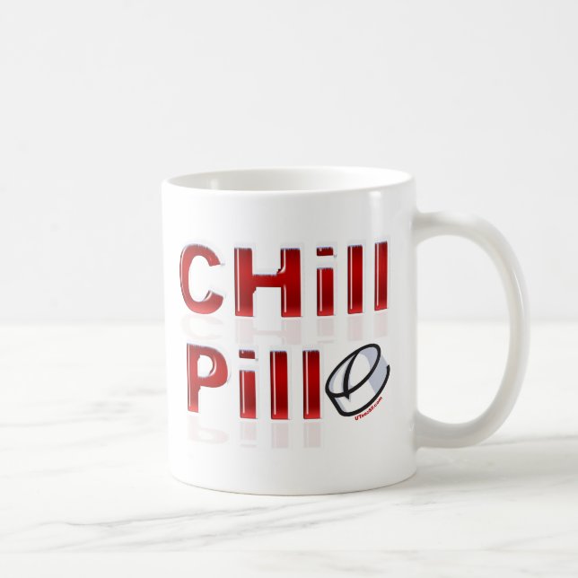 Chill Pill Funny PMS Coffee Mug (Right)
