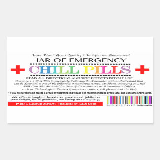 Chill Pill Label
