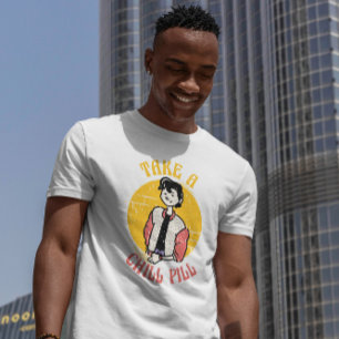 Chill Pill Retro Character T-Shirt