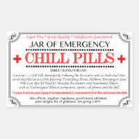 Chill Pills Label