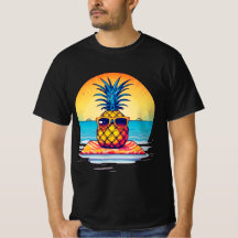 Chill Pineapple Summer Vibes Design,