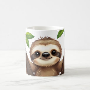 Chill Sloth Mug – Cute Anti-Hustle Coffee Cup