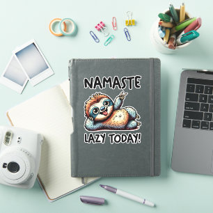 Chill Sloth Namaste Lazy Vibes
