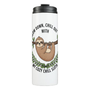 Chill Sloth, USA Animal Thermal Tumbler
