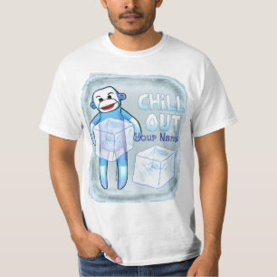 Chill Sock Monkey  t-shirt