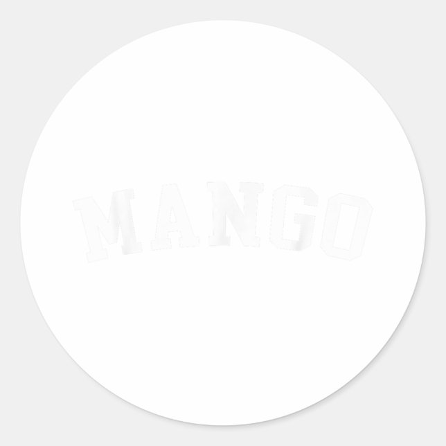 Chill Style Creative Classic Round Sticker (Front)