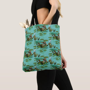 Chill Summer Frogs Tote Bag