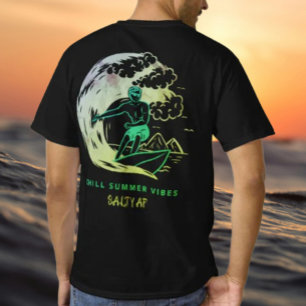 Chill Summer Vibes Green by Salty AF T-Shirt