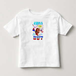 Chill The 4th Out Toddler T-Shirt