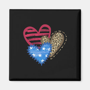 Chill The Fourth Out Retro 4th Of July Magnet