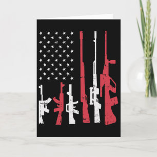 Chill The Fourth Out Retro 4th Of July Patriotic W Card